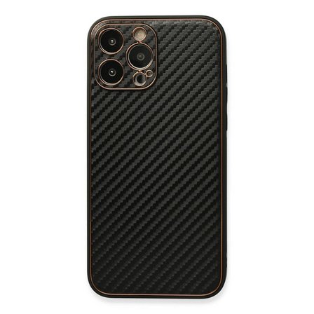 Apple İphone 13 Pro Kılıf Coco Karbon Silikon - Siyah
