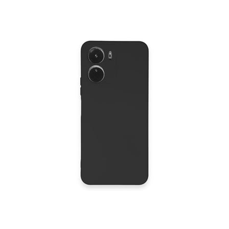 Vivo Y16 Kılıf Nano İçi Kadife Silikon - Siyah