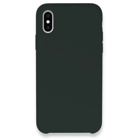 Apple İphone Xs Max Kılıf Lansman Legant Silikon - Koyu Yeşil