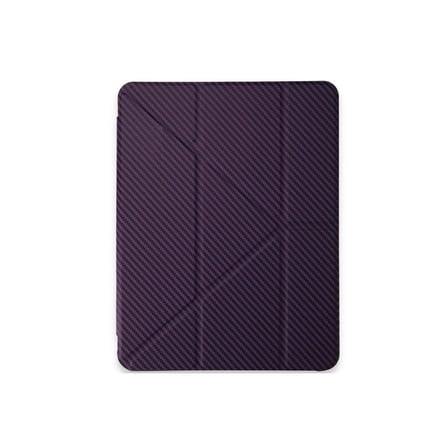 Apple İpad Pro 13 (2024) Kılıf Color Karbon Tablet Kılıfı - Derin Mor