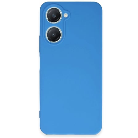 Vivo Y18 Kılıf First Silikon - Mavi