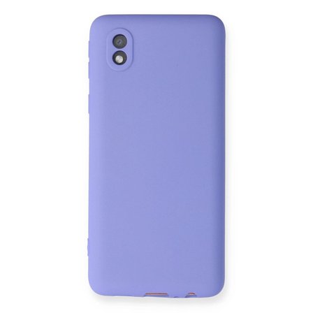 Samsung Galaxy A01 Core Kılıf First Silikon - Lila