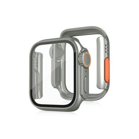 Apple Watch 44mm Watch 49mm Kasa Dönüştürücü Ve Ekran Koruyucu - Yıldız Işığı