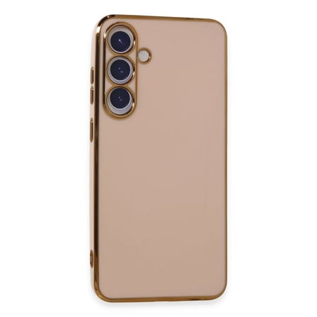 Samsung Galaxy S24 Plus Kılıf Volet Silikon - Pembe