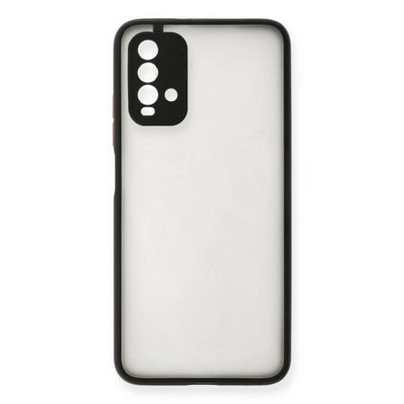 Xiaomi Redmi 9t Kılıf Montreal Silikon Kapak - Siyah