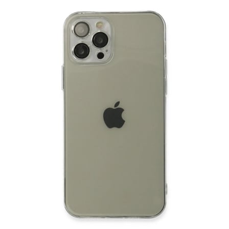 Apple İphone 12 Pro Kılıf Fly Lens Silikon - Şeffaf