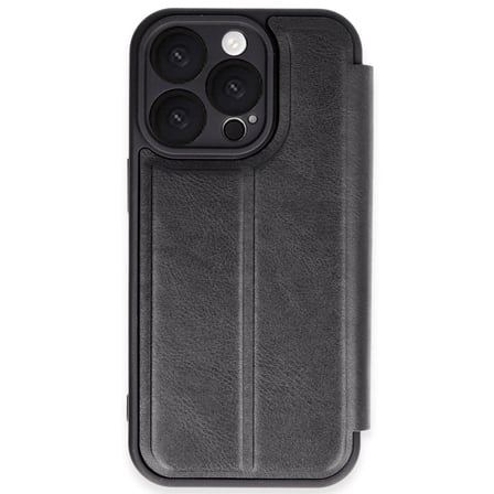 Apple İphone 16 Pro Max Kılıf Flip Cover - Siyah