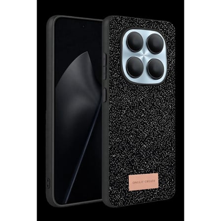 Onegif Xiaomi Redmi Note 15 Pro 4g Bright Simli Kapak - Siyah
