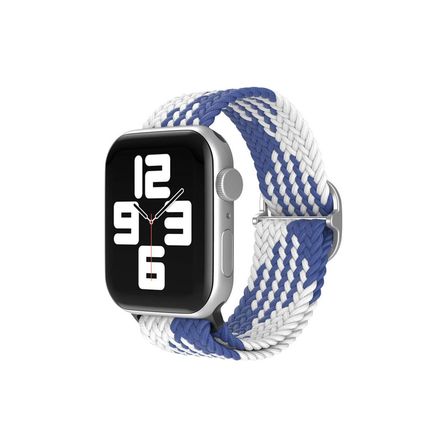 Apple Watch 38mm  Kordon - Mavi-beyaz
