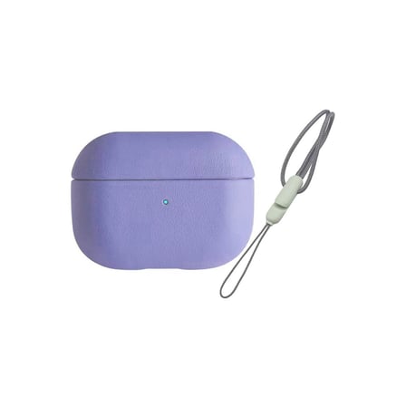 Apple Airpods 3 (3.nesil) 405 Deri Kılıf - Lila