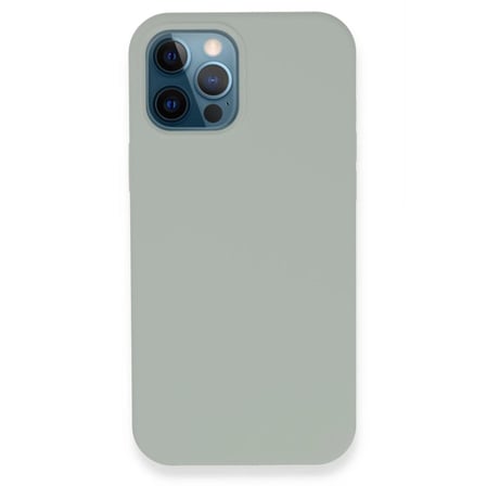 Apple İphone 12 Pro Kılıf Lansman Legant Silikon - Açık Gri