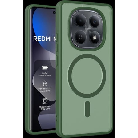 Joko Xiaomi Redmi Note 15 4g Jota Magsafe Kapak - Koyu Yeşil