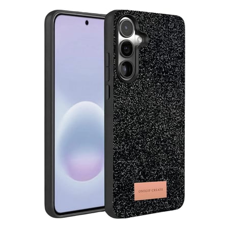 Onegif Samsung Galaxy A37 5g Bright Simli Kapak - Siyah