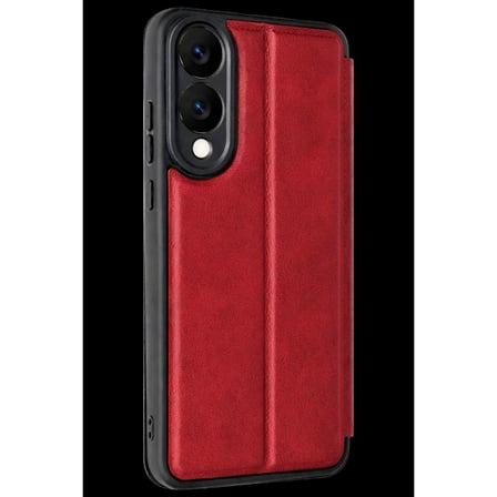 Samsung Galaxy S25 Edge Flip Cover - Kırmızı