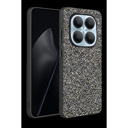 Onegif Xiaomi Redmi Note 15 Pro 5g Bright Simli Kapak - Gold
