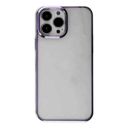 Apple İphone 13 Pro Max Kılıf Element Silikon - Mor