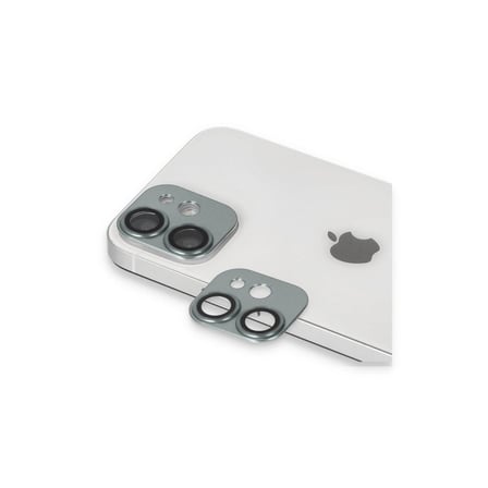 Apple İphone 11 Pers Alüminyum Kamera Lens - Yeşil