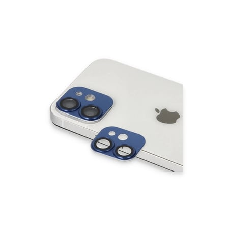 Apple İphone 11 Pers Alüminyum Kamera Lens - Lacivert