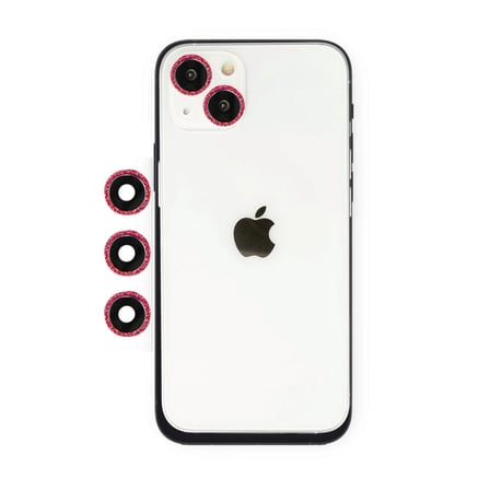 Apple İphone 14 Shine Kamera Lens - Kırmızı