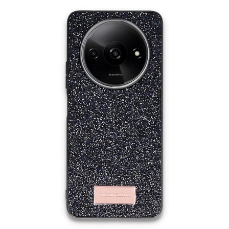 Onegif Xiaomi Redmi A3 4g Bright Simli Kapak - Siyah