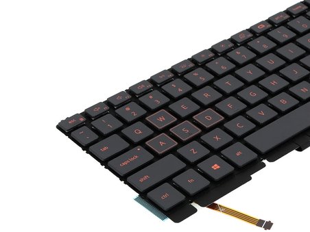 Dell Gaming G15 5530 G155530008U Klavye Işıklı Kırmızı Tuş V1 (Non-RGB)