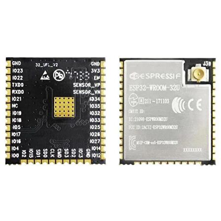Espressif ESP32-WROOM-32 16M 128Mbit Flash WiFi Bluetooth Modülü