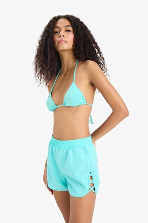DeFacto Regular Fit Deniz Şortu-Fall in Love B7210AX25SMGN1173