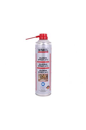 Winkel Silikon Sprey H1 500ml Nsf H1 Sağlık Sertifikalı