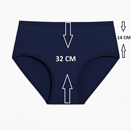 Kadın MI Külot Büyük Beden Yüksek Bel 1. Kalite GRİ Renk 4XL ve 5XL Seçenekleriyle