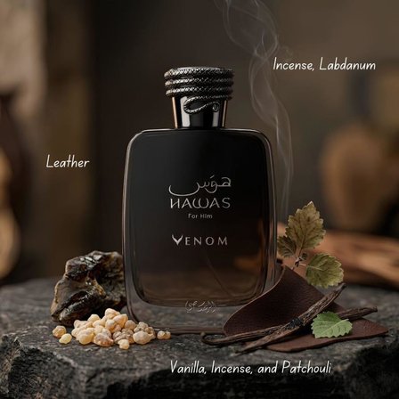 Rasasi Hawas For Him Venom EDP 100 ml Erkek Parfüm