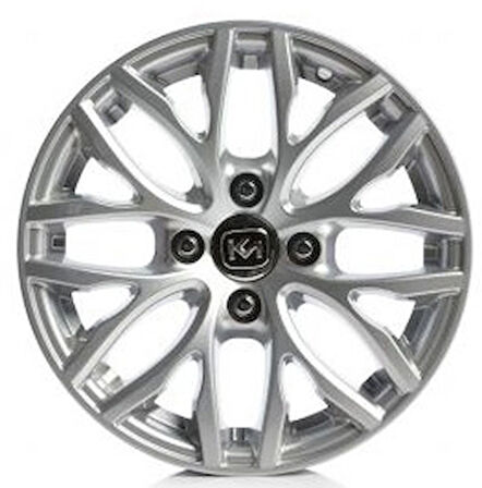 PEUGEOT UYUMLU JANT KM465 6.5X15 4X108 ET-20 65.1 SiLVER (4 ADET)