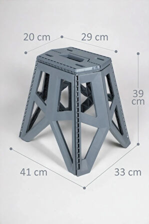 Taşınabilir Strong Tank Tabure Katlanabilir Kamp Balkon Balıkçı Taburesi Portatif Piknik Sandalyesi