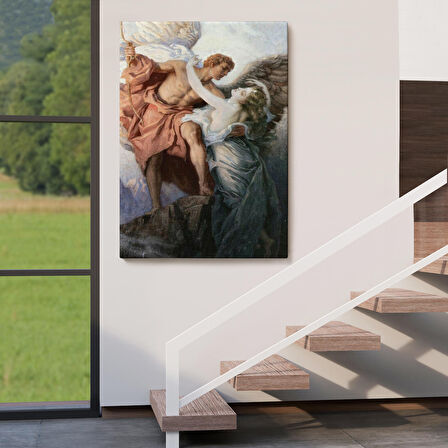 Gün Doğumu Yıldızı Herbert James Draper Dekoaratif Duvar Tablosu-6148