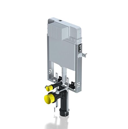 Serel Smooth Gömme Rezervuar 2'li Set (Gövde T020111+Panel P400180) T020111BK40