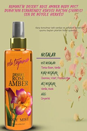 Eda Taşpınar Desert Rose Amber Body Mist - 200 ML