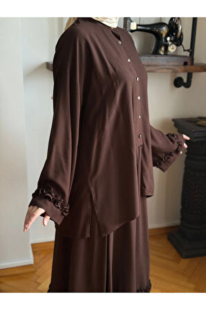 Belmando Oversize Alt Üst Takım 5092 acı kahve | FENDEL