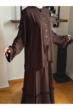 Belmando Oversize Alt Üst Takım 5092 acı kahve | FENDEL