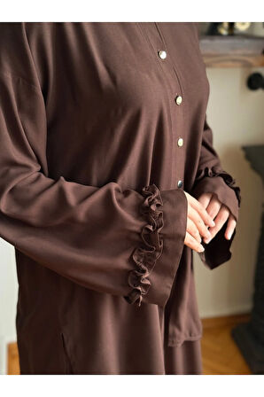 Belmando Oversize Alt Üst Takım 5092 acı kahve | FENDEL