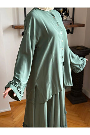 Belmando Oversize Alt Üst Takım 5092 mint | FENDEL