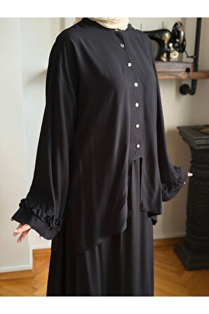 Belmando Oversize Alt Üst Takım 5092 siyah | FENDEL