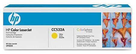 HP CC532A (304A) Sarı Yellow Orjinal Toner LaserJet CP2025n