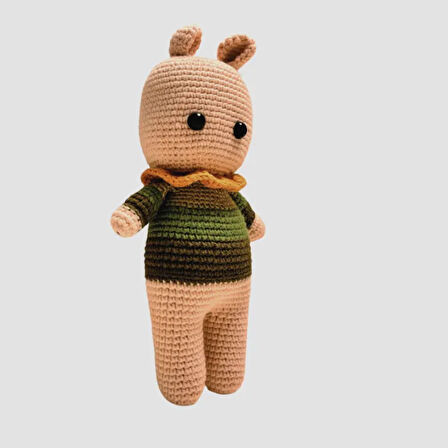 Uretti - gülnur 2184 - El Yapımı Amigurumi  Ayıcık 21cm - Krem