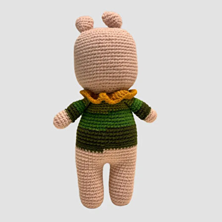 Uretti - gülnur 2184 - El Yapımı Amigurumi  Ayıcık 21cm - Krem