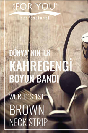 More For You Kraft Barber Boyun Bandı 5'li Paket (100 Adet)