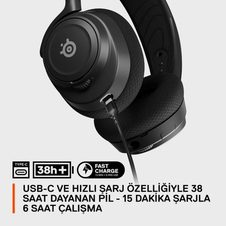 SteelSeries Arctis Nova 7 Wireless Mikrofonlu Kulak Üstü Oyuncu Kulaklığı Outlet