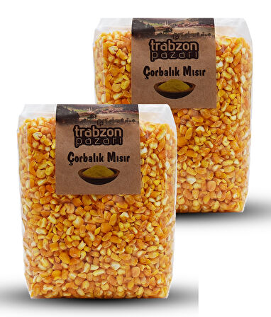 Trabzon Yöresel Ata Tohum Çorbalık Mısır Yarması 2x1 kg