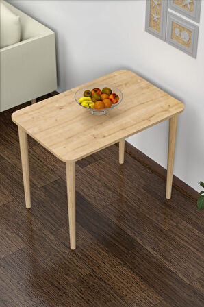 60x90 Cm Çalışma Bilgisayar Ofis Ders Yemek Masası Istanbul Desenli Metal Aparat 75 Cm Ahşap Ayaklı