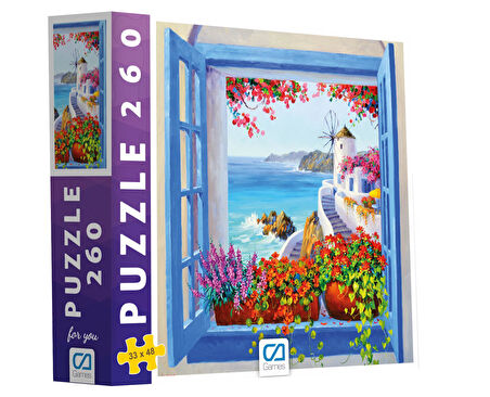 CA6002 260 PARÇA PENCERE PUZZLE