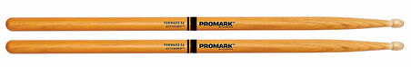 Promark Forward ActiveGrip Clear Drum Sticks with Acorn Tips 7A Baget