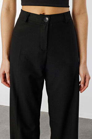  Kadın Yüksek Bel Wide Leg Kumaş Pantolon PANTOLON-004